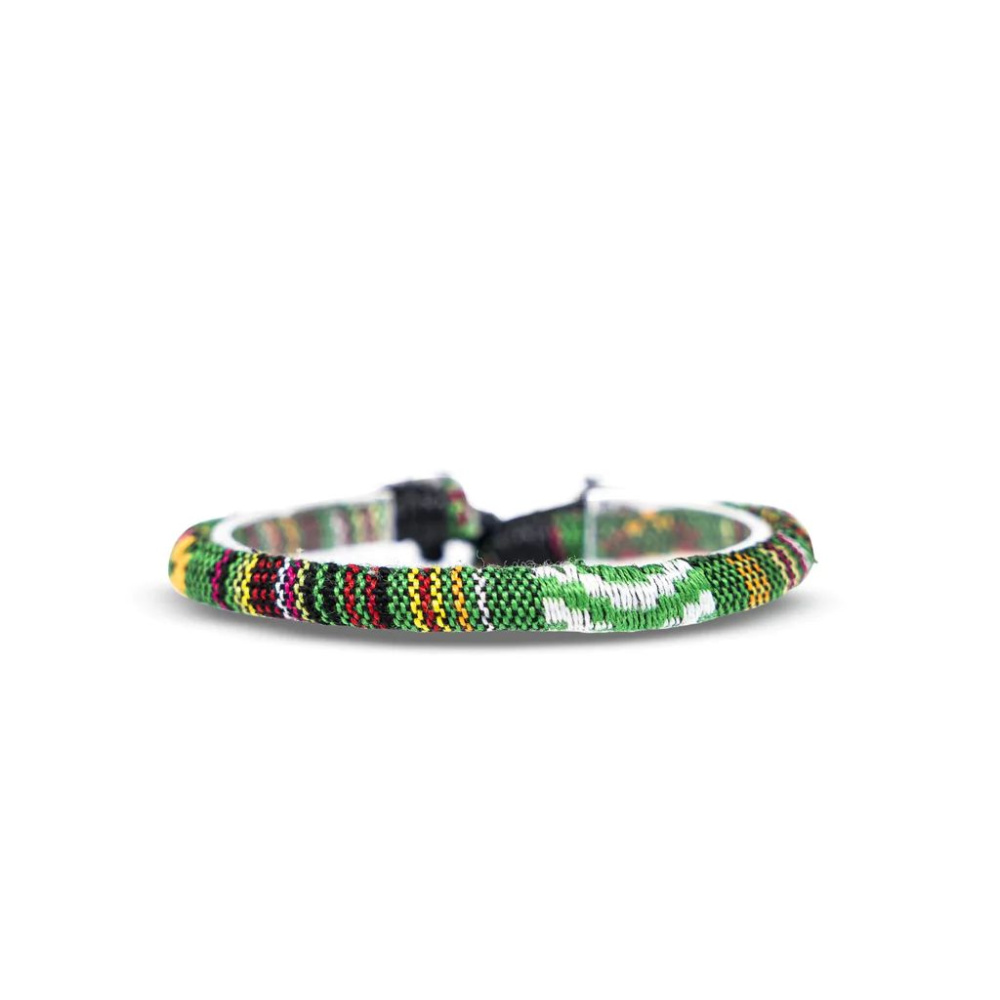 MADE BY NAMI 2 Set Surfer bracelet ruby red lava
