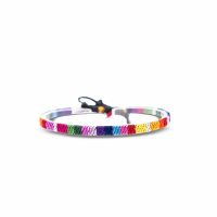 MADE BY NAMI 2 Set Surfer bracelet rainbow