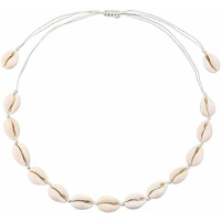 MADE BY NAMI Shell necklace white