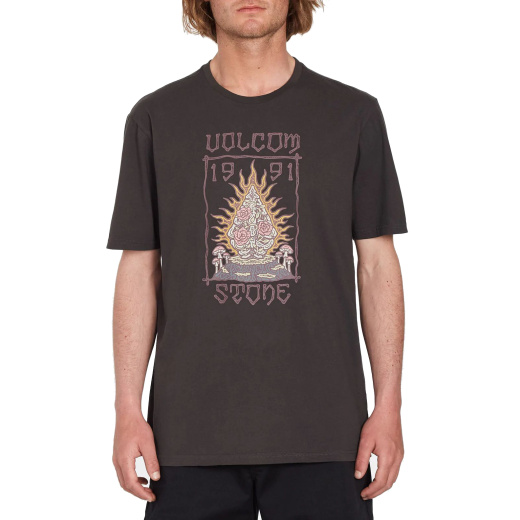 VOLCOM T-Shirt Caged Stone seagrass green