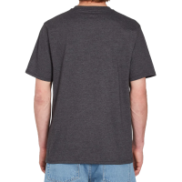 VOLCOM T-Shirt Circle Blanks heather black
