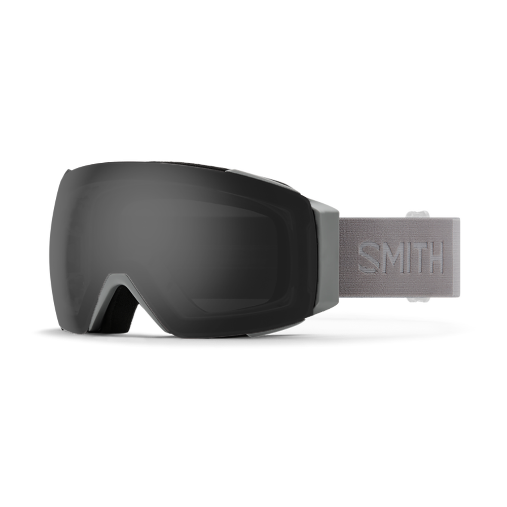 SMITH Schneebrille I/O MAG Cloudgrey + ChromaPop Sun Platinum Mirror Lens