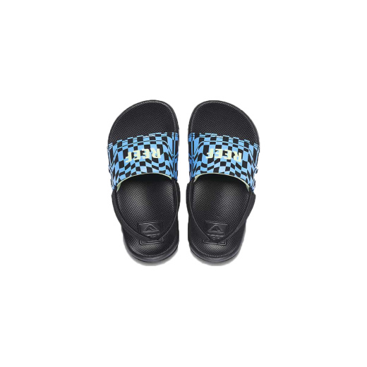 REEF Kids Sandale Little One Slide swell checkers