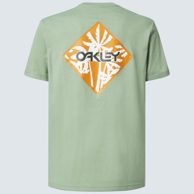 OAKLEY T-Shirt Deco Palms B1B new jade