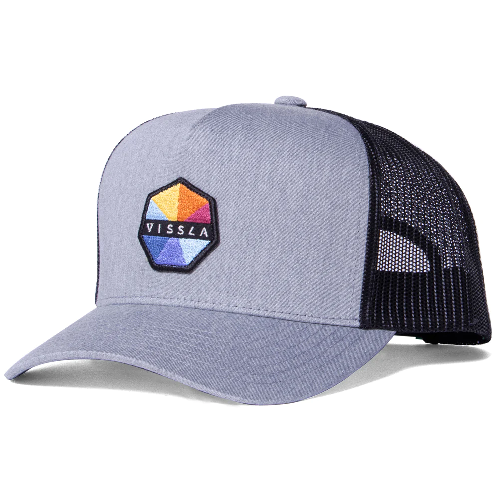 VISSLA Snapback Trucker Cap Solid Sets Eco grh