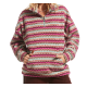 ROXY Women Half Zip Pullover Fleece Live Out Loud pale dog apparel flowy mood