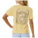 RIP CURL Women Shirt Riptide Relaxed  washed yellow