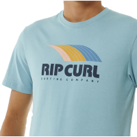 RIP CURL T-Shirt Surf Revival Cruise  dusty blue