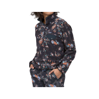 PATAGONIA Women Crew Synch  swirl floral: pitch blue