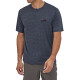 PATAGONIA T-Shirt Cap Cool Daily Graphic 73 skyline: smolder blue x-dye