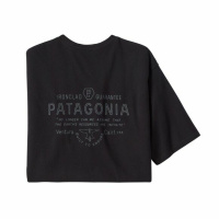 PATAGONIA T-Shirt Forge Mark Responsibili-Tee black