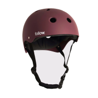 FOLLOW Wakeboard Helm Safety First  burnt red