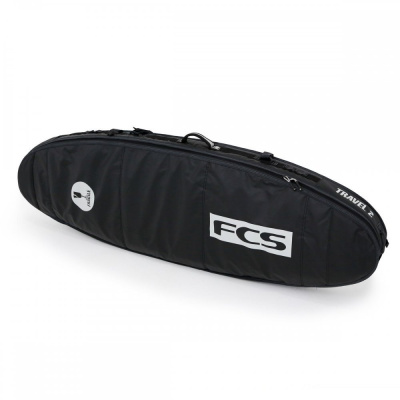 FCS Surf Boardbag Travel 2 Fun Board 67" black/grey