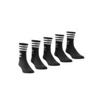 ADIDAS Socken Mid Cut  black 5er pack