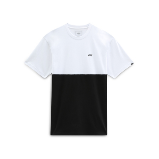 VANS T-Shirt Colorblock Tee Color Block black/white