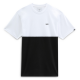 VANS T-Shirt Colorblock Tee Color Block black/white