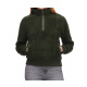 RAGWEAR Women Fleece Schlupfpulli Felixa dark olive