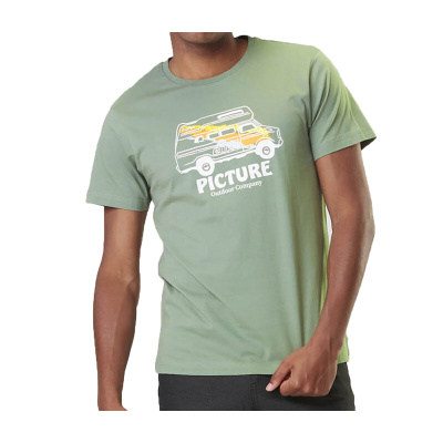 PICTURE T-Shirt Custom Van Tee green spray