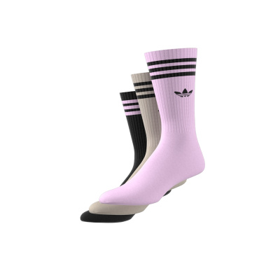 ADIDAS Socken Solid Crew black/wonbei/orcfus 3er pack