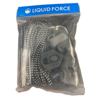 LIQUID FORCE Lace Lock Kit Bulk 2018 grey/black