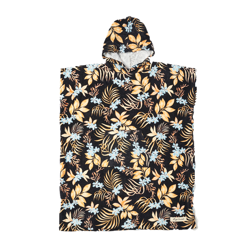 RIP CURL Women Poncho Sun Dance black