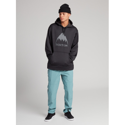BURTON Riding Hoodie Oak true black heather