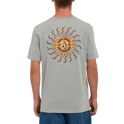 VOLCOM T-Shirt Fried Hth heather grey