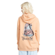 VOLCOM Women Hoodie Truly Stoked Bf clay