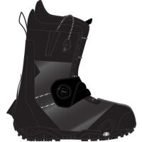 BURTON Snowboard Boot Ion Step On black