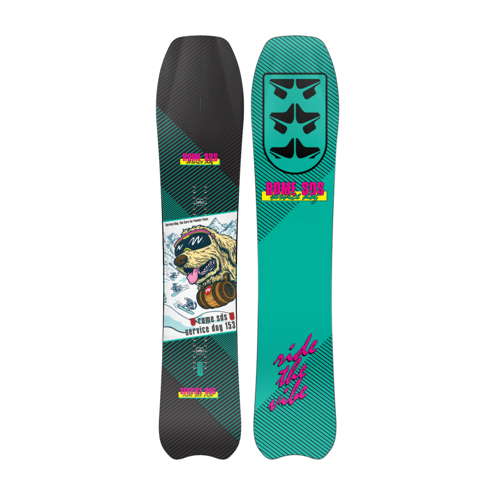 ROME Snowboard Service Dog none 153