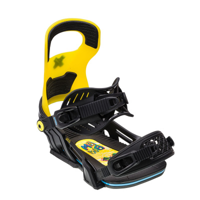 BENT METAL Snowboard Binding Logic yellow