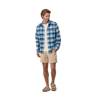 PATAGONIA Button Down Fjord Flannel captain: endless blue