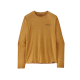 PATAGONIA Longsleeve Shirt Lyrca Cap Cool Daily Graphic Shirt boardshort logo: pufferfish gold x-dye