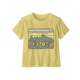 PATAGONIA Kids T-Shirt Fitz Roy Skies milled yellow
