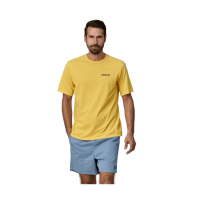 PATAGONIA T-Shirt P-6 Logo Responsibili milled yellow