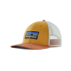 PATAGONIA Snapback Trucker Cap P-6 Logo Lopro pufferfish gold