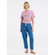 PROTEST Women Pant Prtfoster sky denim