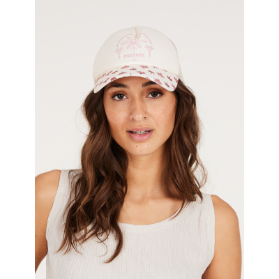 PROTEST Women Snapback Trucker Cap Prtkeewee canvasoffwhite