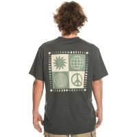 QUIKSILVER T-Shirt Peace Phase tarmac