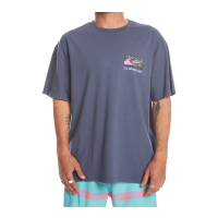 QUIKSILVER T-Shirt Spincycless crown blue