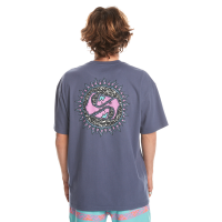 QUIKSILVER T-Shirt Spincycless crown blue