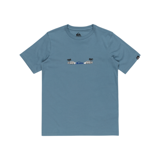 QUIKSILVER Kids T-Shirt Surfcore blue shadow