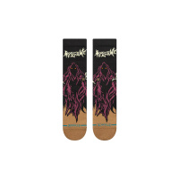 STANCE Sock Welcome Skelly Crew black