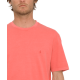 VOLCOM T-Shirt Solid Stone washed ruby