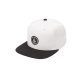 VOLCOM Snapback Cap Quarter Twill whitecap grey