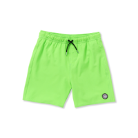 VOLCOM Kids Volley Lido Solid electric green