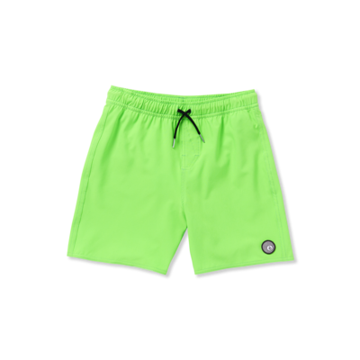 VOLCOM Kids Volley Lido Solid electric green