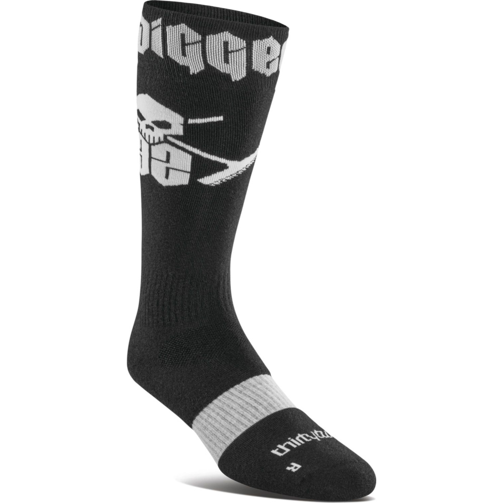 THIRTYTWO Socks Diggers Merino Sock black/white