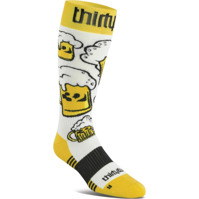 THIRTYTWO Socks Double Sock white/yellow