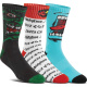 THIRTYTWO Socks Santa Cruz Crew 3-Pack assorted